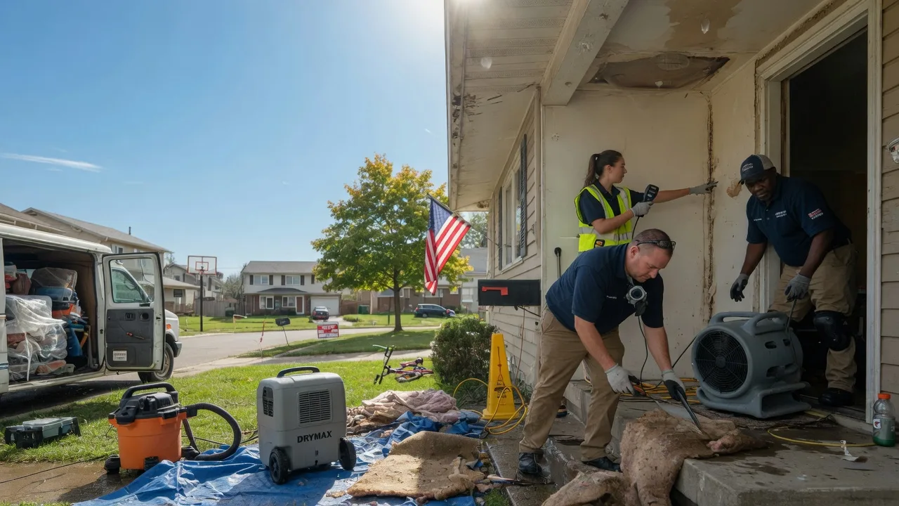 Water Damage Restoration in Saint Paul, IN near me